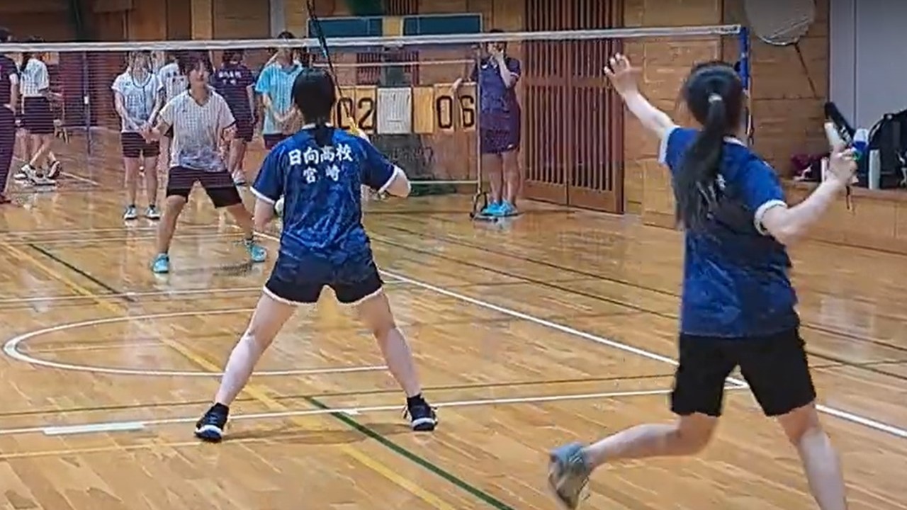 R6高校総体 バドミントン部結果 - 宮崎県立日向高等学校