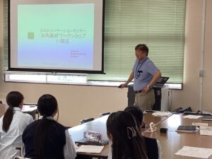 イノベーションワークショップの講義の様子