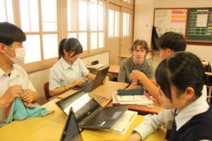 授業体験の様子