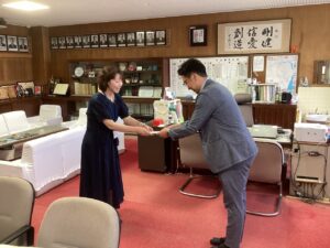 目録授与