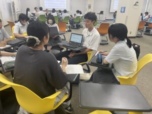 学習の様子その１