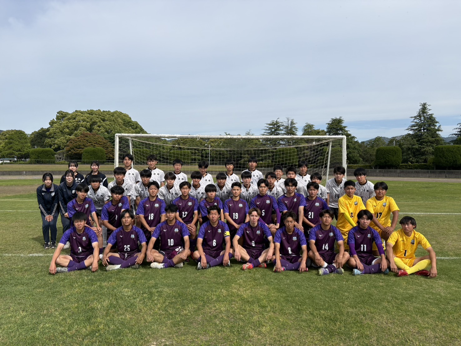 サッカー部の写真